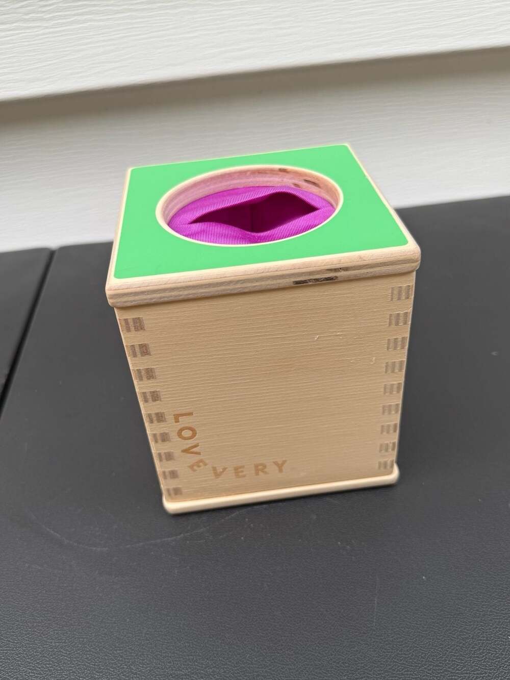 Lovevery The Tissue Box Montessori Toy